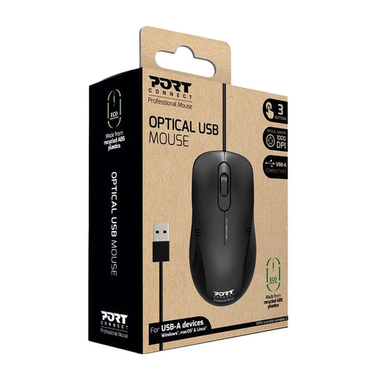 Port Optical USB Mouse