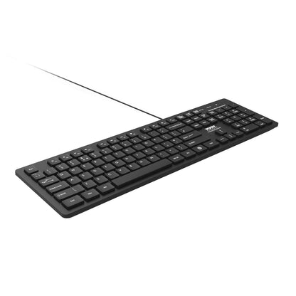 Port Connect Tough Office USB Keyboard - Black