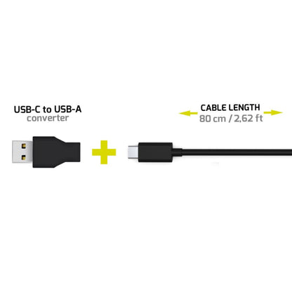 Port Wired Keypad Numpad with USB|Type-C Connector
