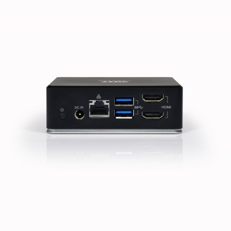 Port USB Type-C to 1 x RJ45|2 x USB3.1 Gen1|2 x HDMI|1 x Type-C|1 x USB3.1 Gen1 | Apple Charging 2.4A|1 x Aux Dock - Black