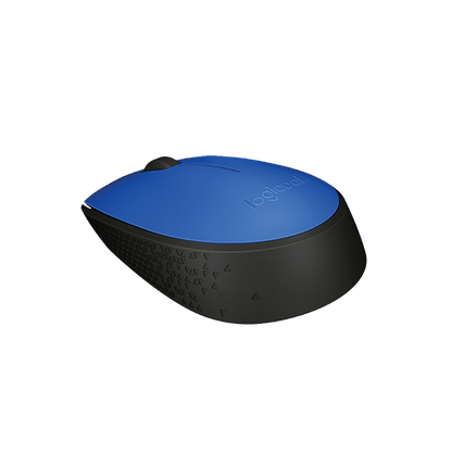 910-004640 - LOGI M171 910-004640  Wireless mouse  (BLUE Nano USB receiver 3 buttons optical .