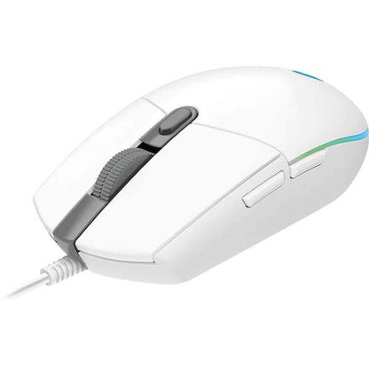 Logitech Gaming G102 LightSync RGB Mouse 200DPI to 6000DPI adjustable optical sensor;White