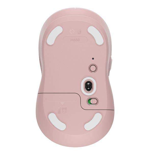 910-006254 - LOGI M650 Signature Wireless Mouse - ROSE - BT