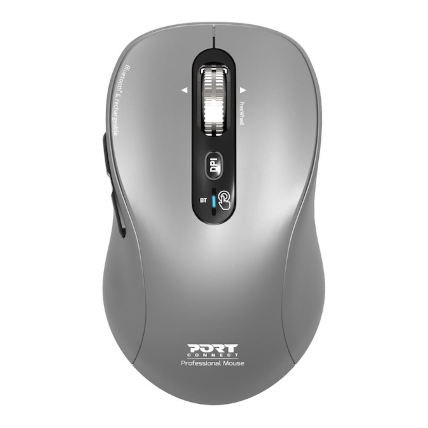 Port Connect Wireless Bluetooth Expert and Mac Mouse - Grey