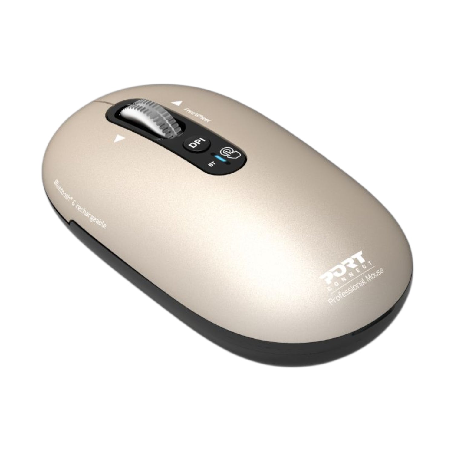 Port Connect PURE MAC Rechargeable Wireless and Bluetooth Mouse - Pear ...