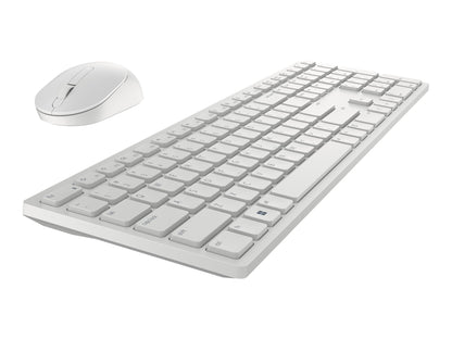 Dell Pro Keyboard and Mouse - KM5221W - US International (QWERTY) - White