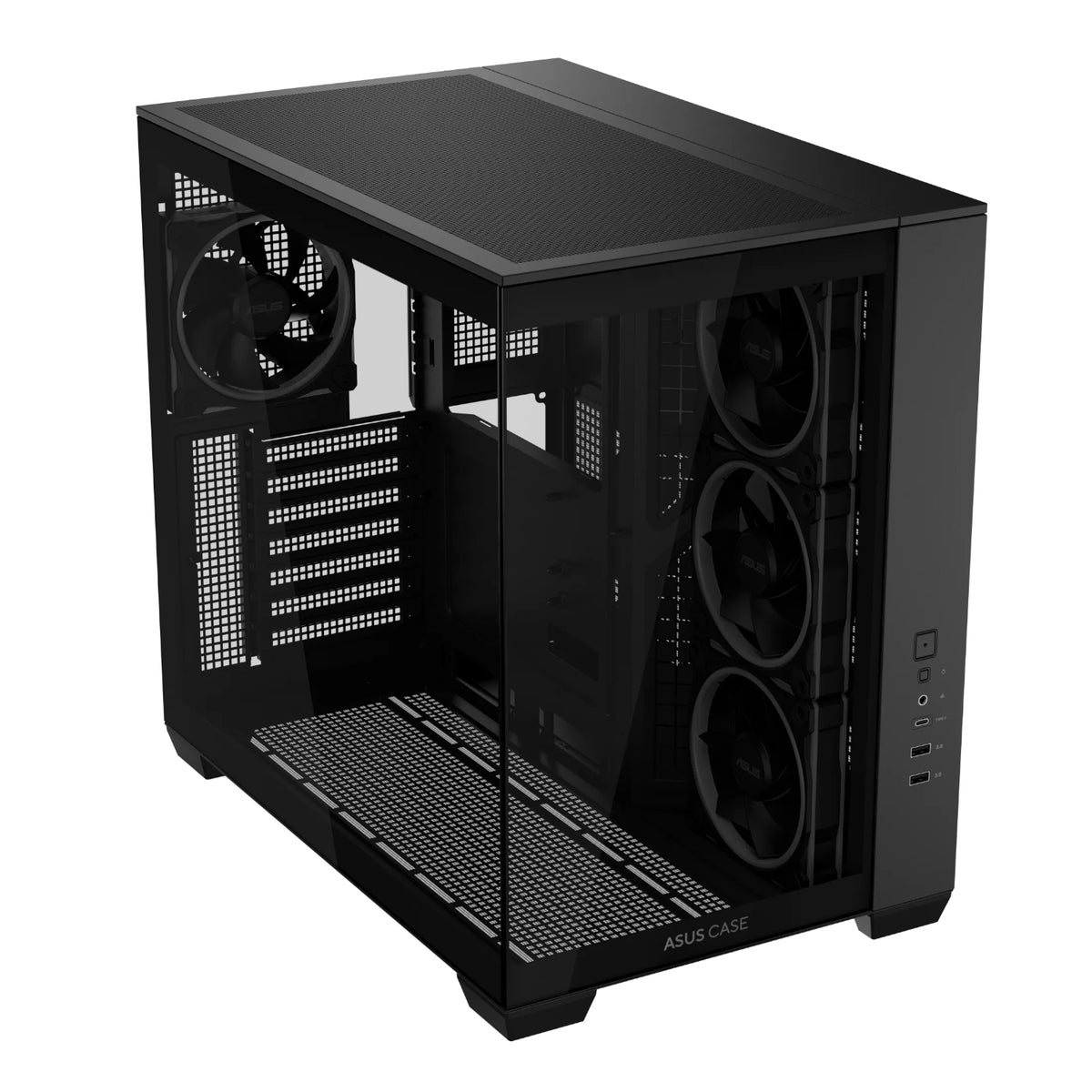 Asus A32 PLUS ARGB ATX Gaming Chassis – Black