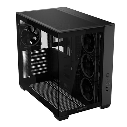 Asus A32 PLUS ARGB ATX Gaming Chassis – Black