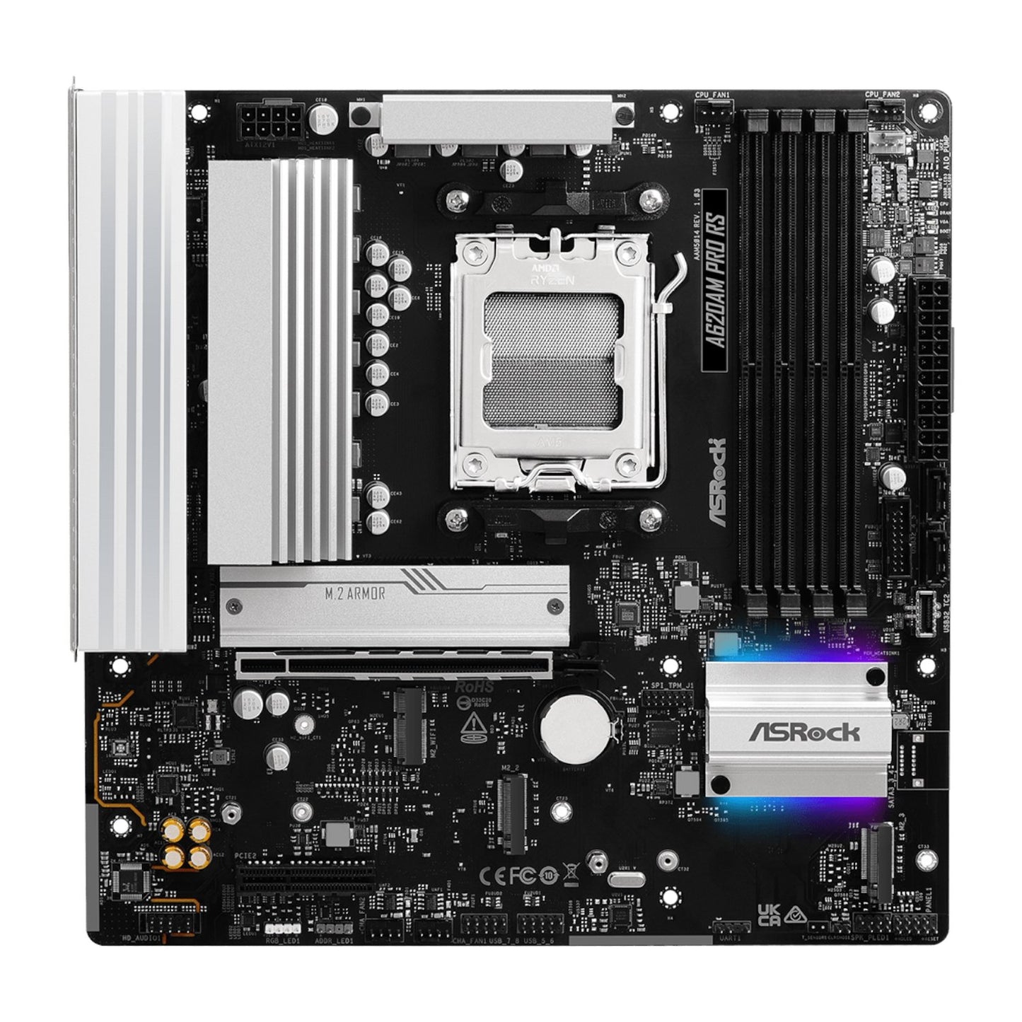 ASRock A620AM Pro RS AM5 M-ATX Motherboard