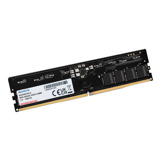 Side profile showing the standard 288-pin U-DIMM form factor.

