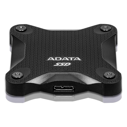 Close-up of ADATA SD620 rubberized shock-resistant casing