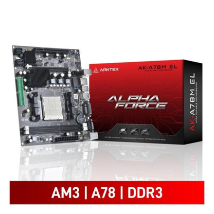 Arktek AMD 760G chipset motherboard layout and design