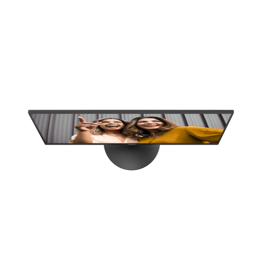 Top view of the AOC Q27B30E 27 inch QHD IPS Monitor on a white background