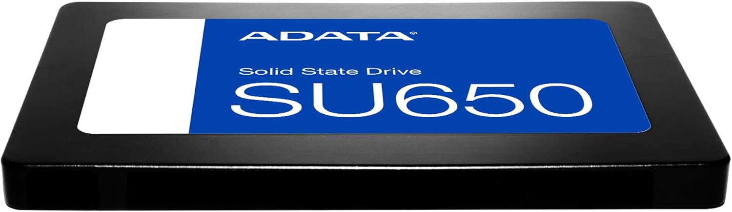 The SSD displayed at an angle on a neutral surface.

