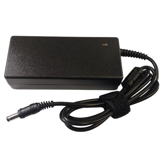 Black generic Asus 65W 19V 3.42A laptop charger with a 5.5 by 3.0 millimeter pin connector