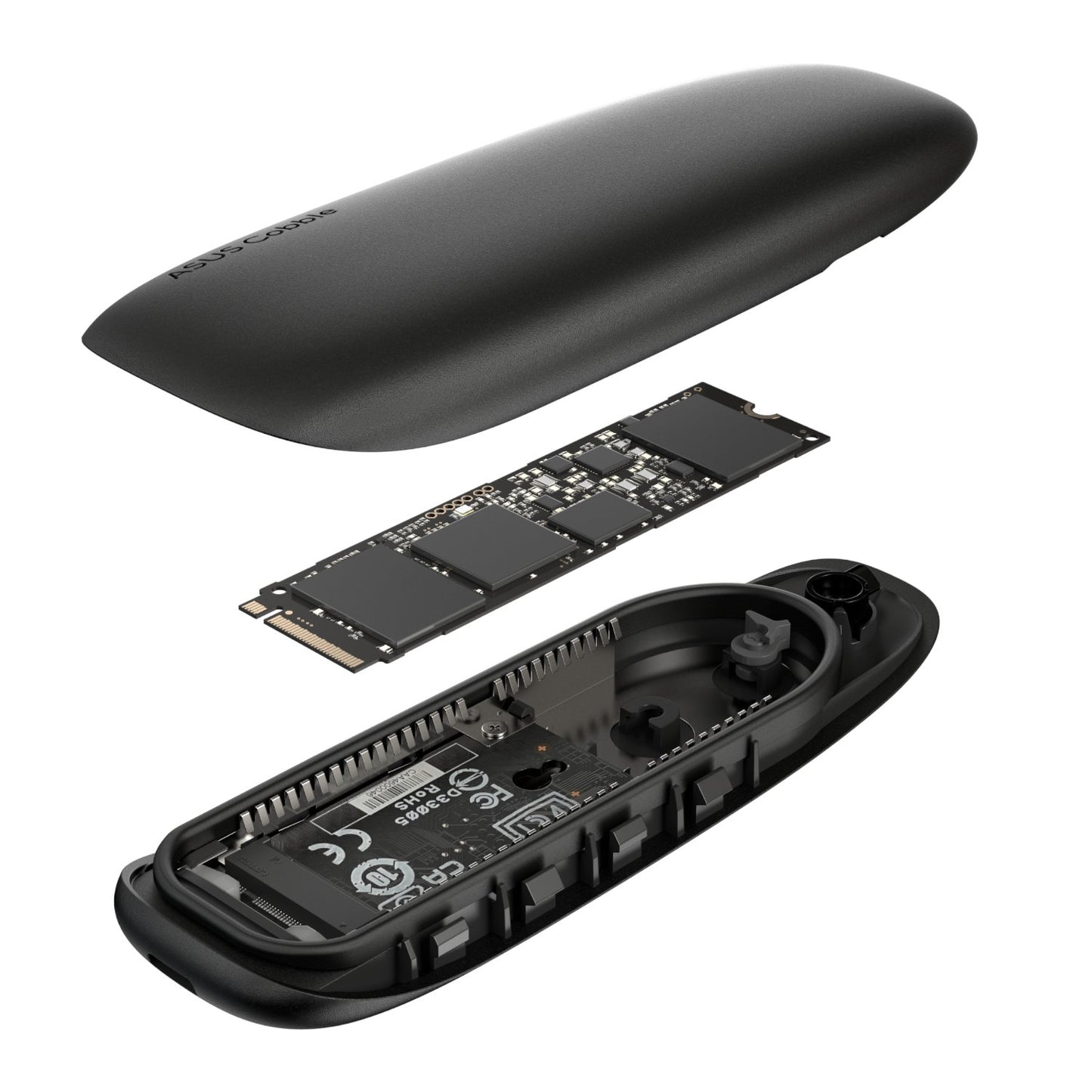 Asus Cobble M.2 SSD Enclosure - Black