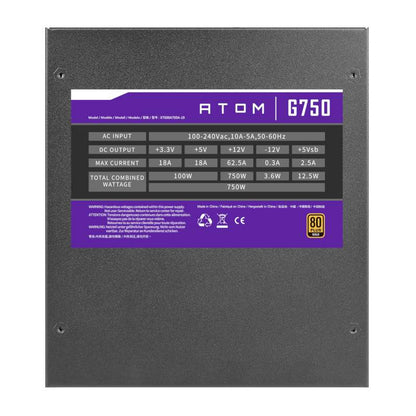 ANTEC PSU ATOM G 750W GOLD MOD