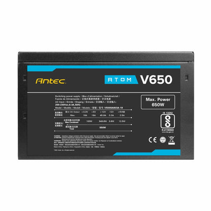 Antec Atom V650 650W Non-Modular Power Supply