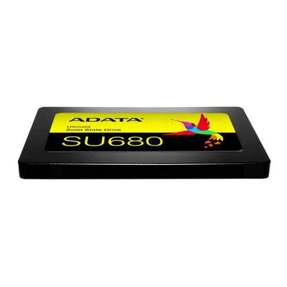 Side profile of the 7mm-thin 2.5-inch drive with SATA connectors.

