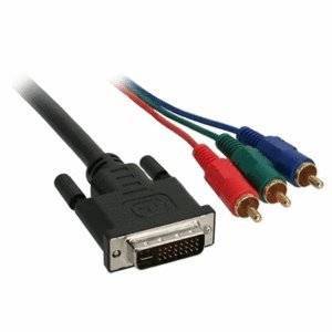 Micropoint DVI to 3 RCA Cables 1.8m long