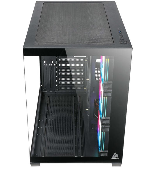 BLACK GAMING CASE NO PSU