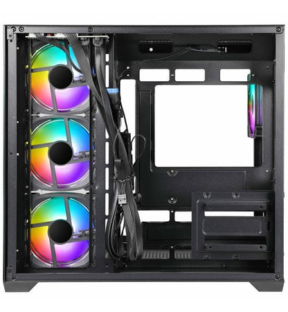 BLACK GAMING CASE NO PSU