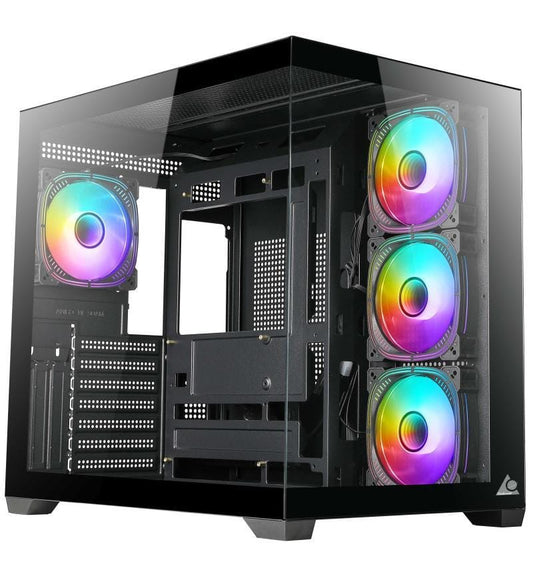 BLACK GAMING CASE NO PSU