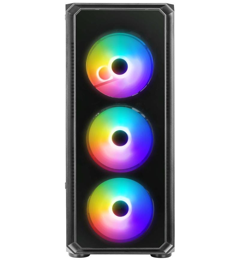BLACK GAMING CASE NO PSU