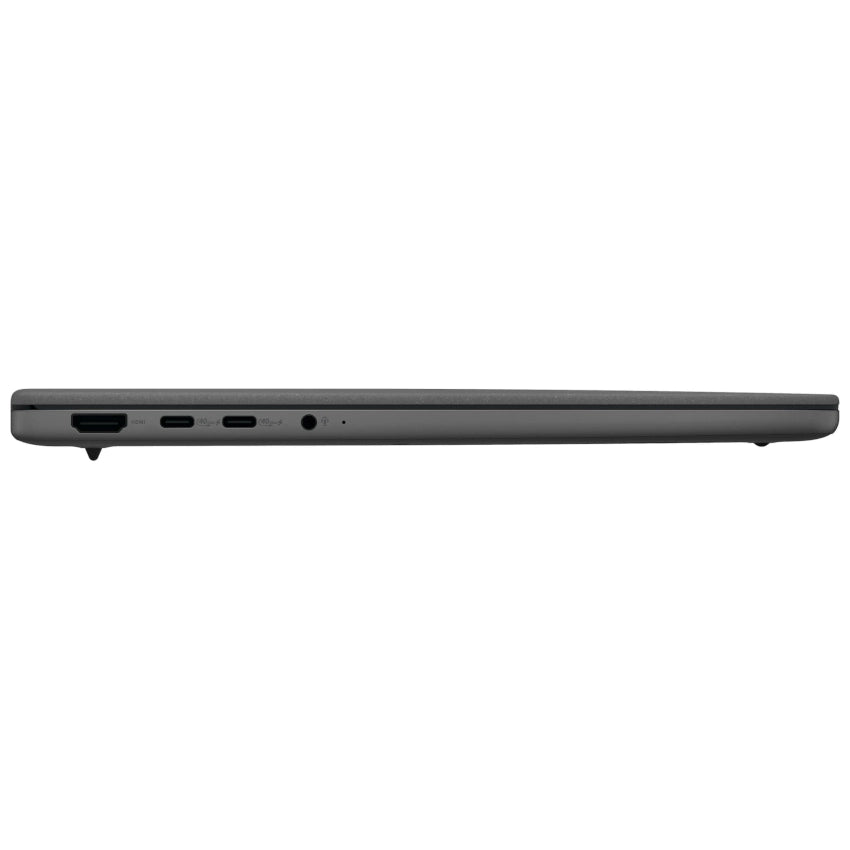 Side view of Asus_Zenbook_A14 laptop showing the HDMI, USB-C and Aux ports