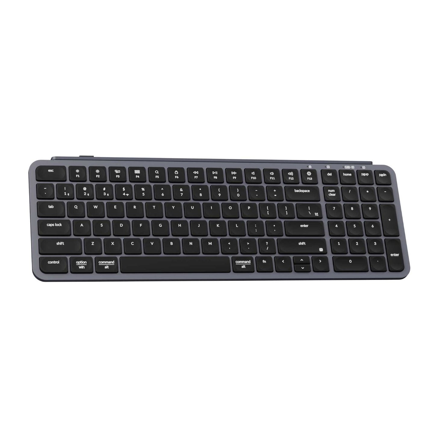 Keychron B2 Pro Ultra-Slim 96% Wireless Keyboard - Space Gray