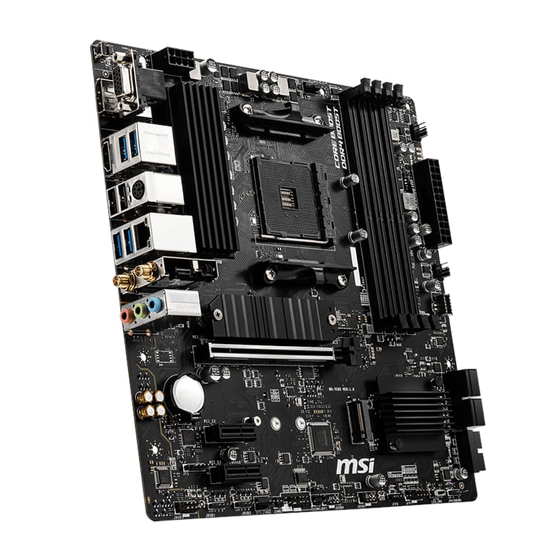 MSI B550M PRO-VDH WIFI AMD AM4 MATX Gaming Motherboard – Matrix