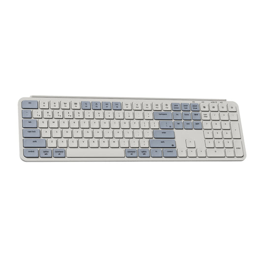 Keychron B6 Pro Ultra-Slim 100% Wireless Keyboard - Retro Blue