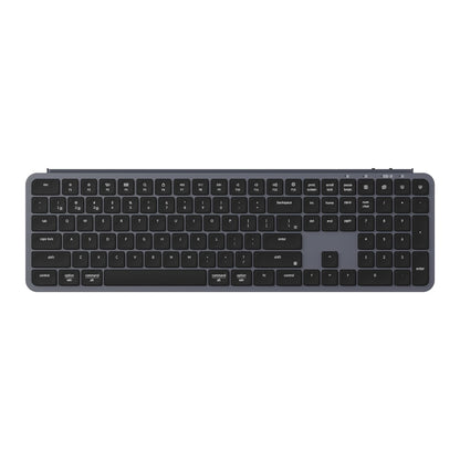 Keychron B6 Pro Ultra-Slim 100% Wireless Keyboard - Space Grey