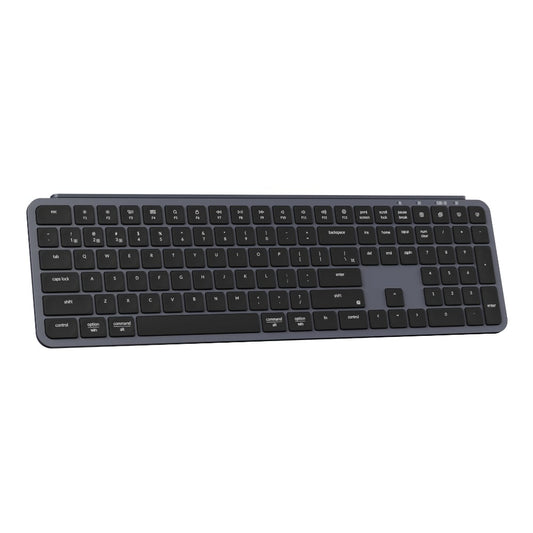 Keychron B6 Pro Ultra-Slim 100% Wireless Keyboard - Space Grey