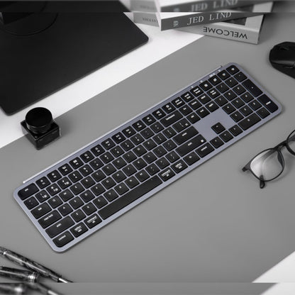Keychron B6 Pro Ultra-Slim 100% Wireless Keyboard - Space Grey