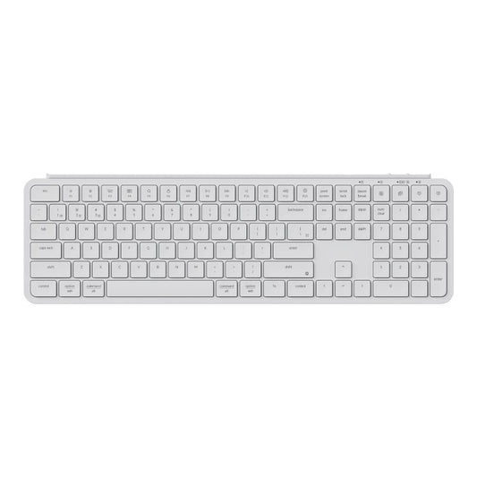 Keychron B6 Pro Ultra-Slim 100% Wireless Keyboard - White