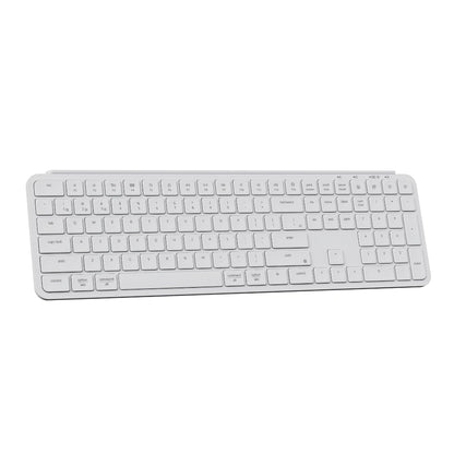 Keychron B6 Pro Ultra-Slim 100% Wireless Keyboard - White