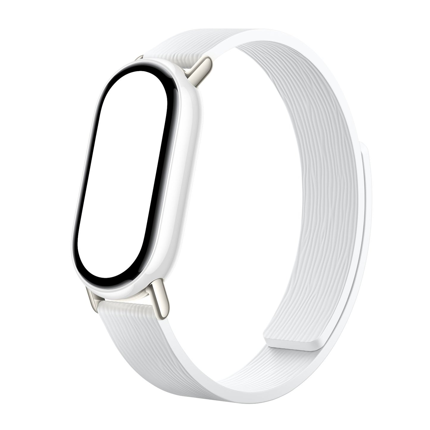 Xiaomi Smart Band 10 Magnetic Kona Leather Strap - Glacier White