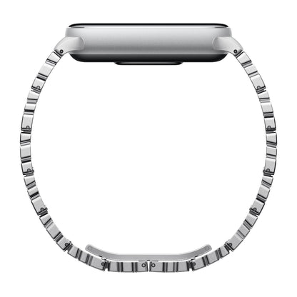 Xiaomi Smart Band 10 Asymmetrical Metal Strap – Silver