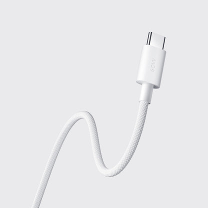 Xiaomi 3A Braided USB Type-C to USB Type-C Cable 1M - White