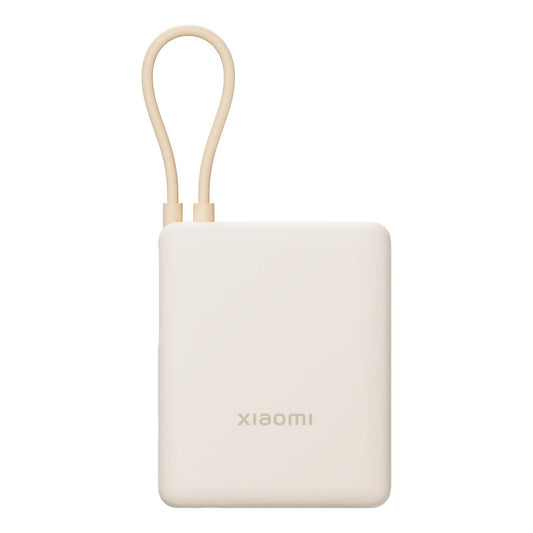 Xiaomi 33W Power Bank 10000 (Integrated Cable) - Tan