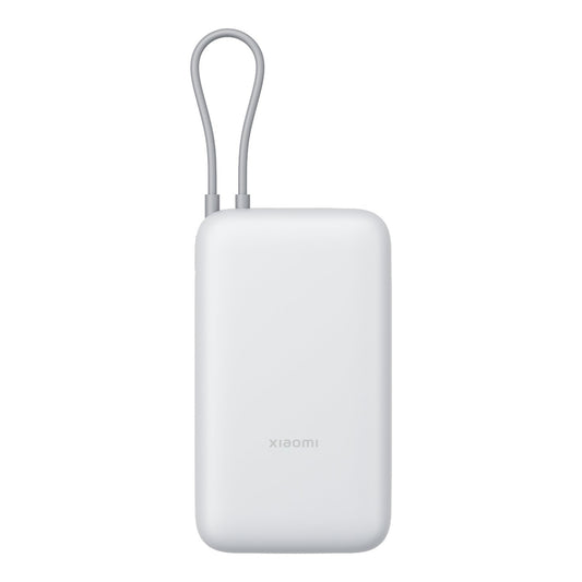 Xiaomi Power Bank 20000mAh (Integrated Cable) - Light Grey