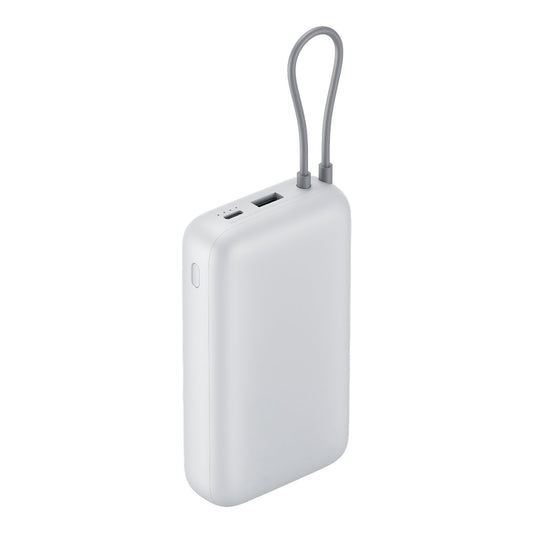 Xiaomi Power Bank 20000mAh (Integrated Cable) - Light Grey
