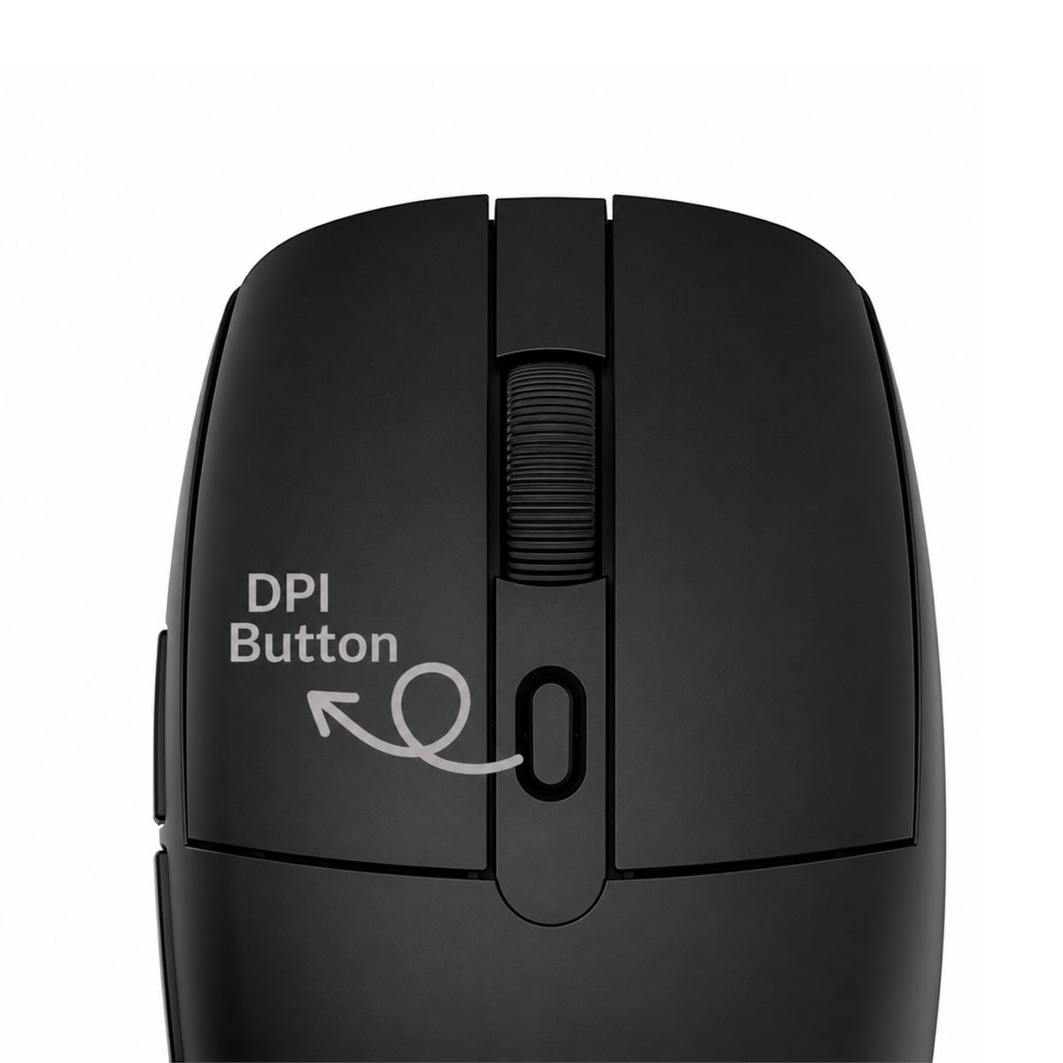 Keychron BM22-A9 1K Huano Micro Switch Wireless Mouse (BT/2.4GHz/Wired) - Black
