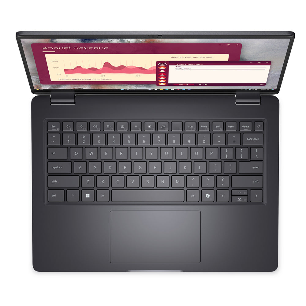 Laptop base with fingerprint reader and touchpad.

