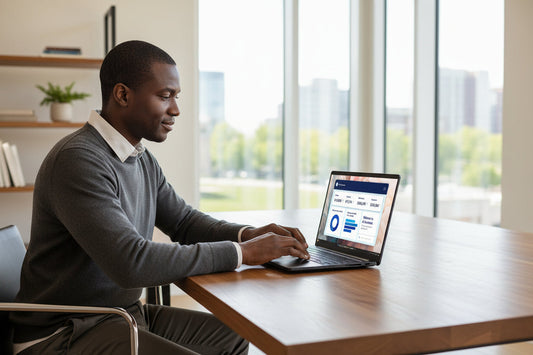 Side profile showing port selection.

