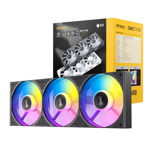 Antec Connect 120 ARGB PWM Fan (3-pack)