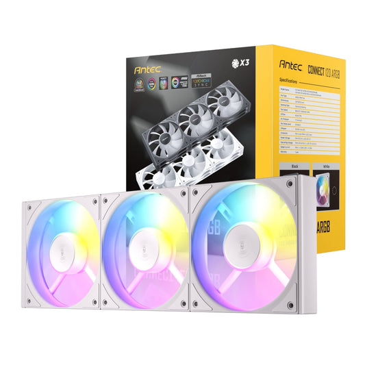 Antec Connect 120 ARGB PWM Fan - 3pack