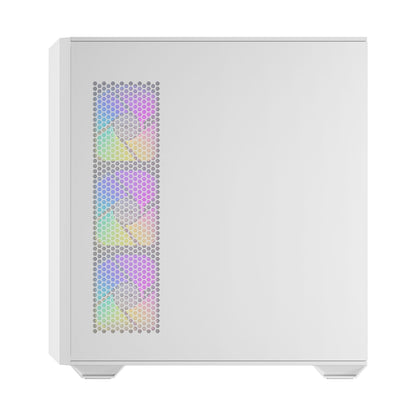 Antec C3 ARGB ATX Mid Tower Gaming Chassis – White