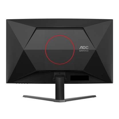 Rear view of the AOC C2G42ZE Curved Gaming Monitor